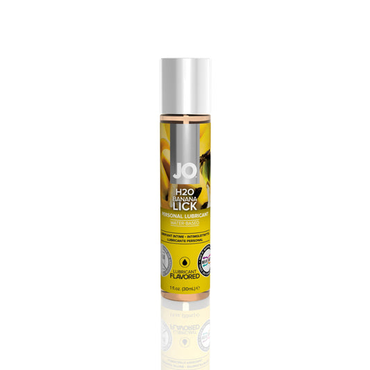 JO H2O - Banana Lick - Lubricant (Water-Based) 1 fl oz / 30 ml