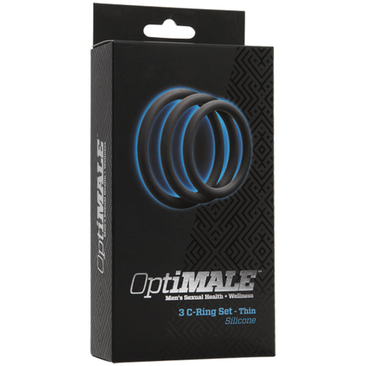 OptiMALE – 3 C-Ring Set – Thin Slate