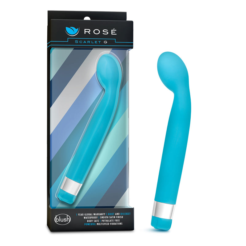 Blush Rose Scarlet G Slimline G-Spot Vibrator Blue