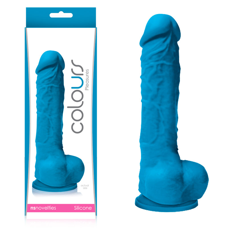 Colours Pleasures 5 in. Dildo Blue