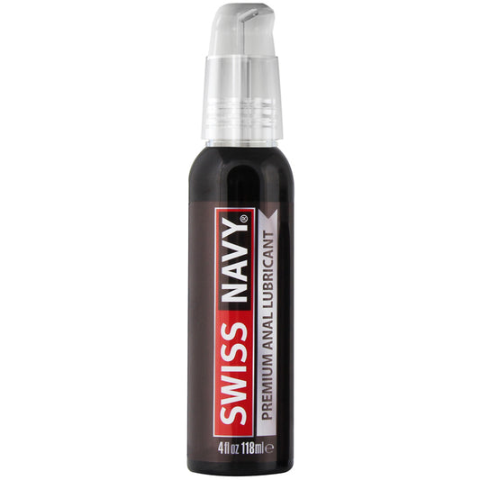 Swiss Navy Premium Silicone Anal Lubricant 4 oz.