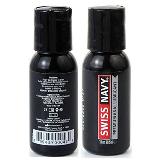 Swiss Navy Premium Silicone Anal Lubricant 16oz.