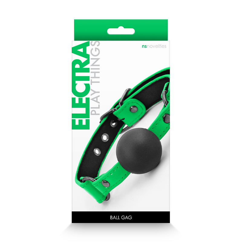 Electra Ball Gag Green