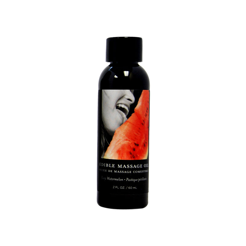 Earthly Body Edible Massage Lotion Watermelon 2 oz.