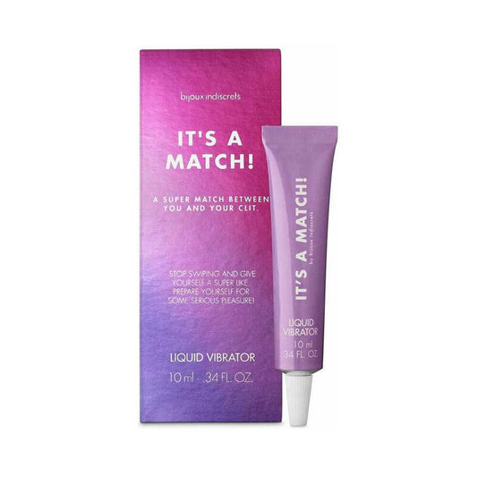 Bijoux Indiscrets Clitherapy It's a Match! Liquid Vibrator Tingling Serum 0.34 oz.