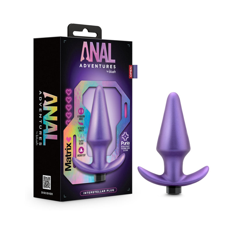 Anal Adventures Matrix Interstellar Plug Astro Violet